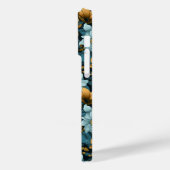 Colorful Flower Pattern Case-Mate iPhone Case (Achterkant / Links)