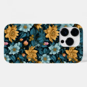 Colorful Flower Pattern Case-Mate iPhone Case (Achterkant (horizontaal))