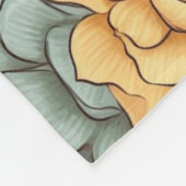 Colorful Flower Pattern Fleece Deken (Hoek)