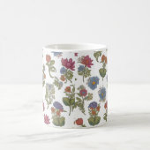 Colorful Flower Pattern Koffiemok (Center)