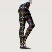 Colorful Flower Pattern Leggings (Rechts)