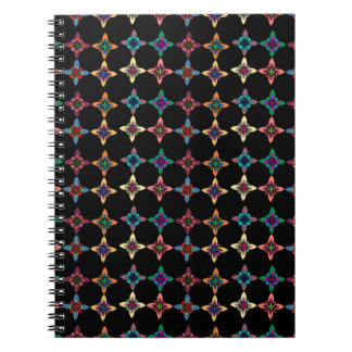 Colorful Flower Pattern Notitieboek