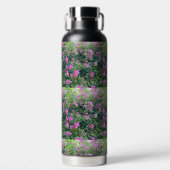 Colorful Flower Pattern Waterfles (Voorkant)
