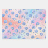 Colorful Flower Pattern Wrapping Paper (Voorkant 3)