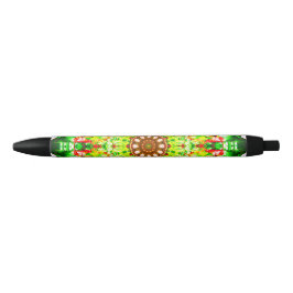 Colorful Flower-Shaped Mandala Zwarte Inkt Pen