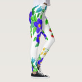 Colorful Flowered Girly Leggings (Rechts)