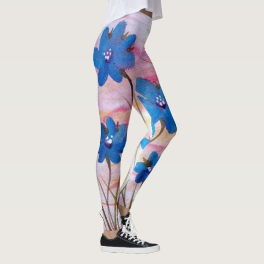 Colorful Flowered Leggings (Rechts)