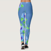 Colorful Flowered Leggings (Achterkant)