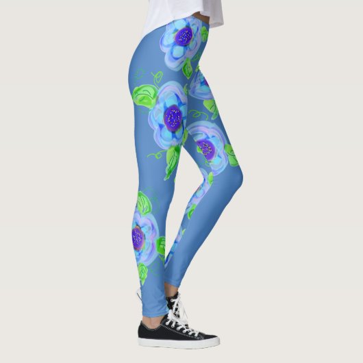 Colorful Flowered Leggings (Rechts)