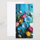 Colorful Flowers (Voorkant / Achterkant)