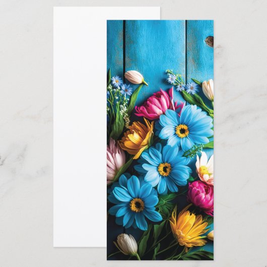 Colorful Flowers (Voorkant / Achterkant)