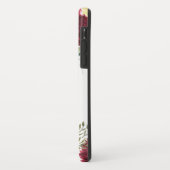 Colorful Flowers Border Monogram Case-Mate iPhone Case (Achterkant/links)