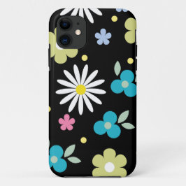 Colorful Flowers Case-Mate iPhone Case
