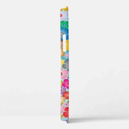 Colorful Flowers Case-Mate iPhone Case (Achterkant / Rechts)