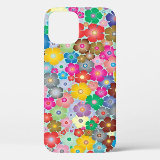 Colorful Flowers Case-Mate iPhone Case (Achterkant)