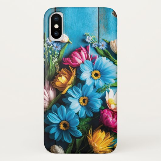 Colorful Flowers Case-Mate iPhone Case (Achterkant)