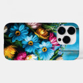 Colorful Flowers Case-Mate iPhone Case (Achterkant (horizontaal))