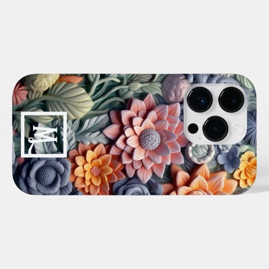 Colorful Flowers Case-Mate iPhone Case (Achterkant (horizontaal))