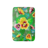 Colorful Flowers Design Badmat (Voorkant Verticaal)