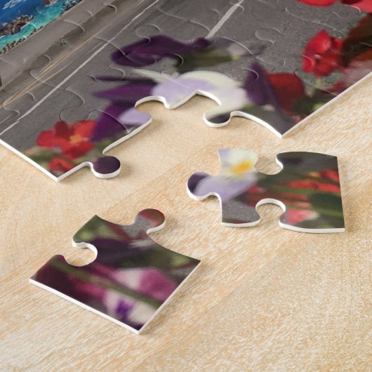 Colorful Flowers Dingle, Ireland Puzzle Legpuzzel (Zijkant)