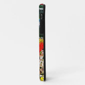 Colorful Flowers Field Painting iPhone Case (Achterkant/links)