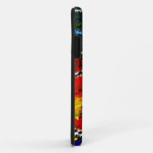 Colorful Flowers Field Painting iPhone Case (Achterkant/rechts)