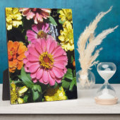 Colorful Flowers Fotoplaat (Zijkant)