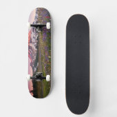 Colorful Flowers in Rainier National Park Skateboard (Voorkant)
