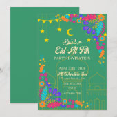 Colorful Flowers Kaart (Voorkant / Achterkant)