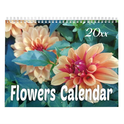 Colorful Flowers Kalender (Hoes)
