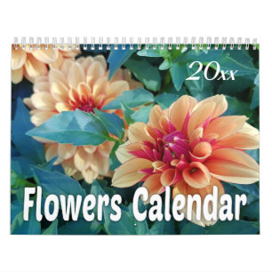 Colorful Flowers Kalender