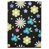 Colorful Flowers Klembord (Achterkant)