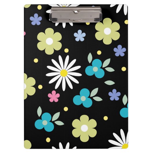Colorful Flowers Klembord (Voorkant)