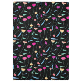 Colorful Flowers Klembord (Achterkant)