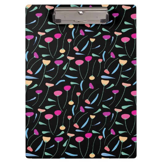 Colorful Flowers Klembord (Voorkant)