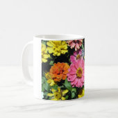 Colorful Flowers Koffiemok (Voorkant links)