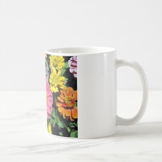 Colorful Flowers Koffiemok (Rechts)
