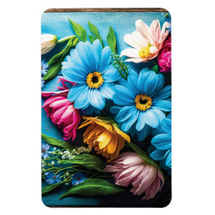 Colorful Flowers Magneet