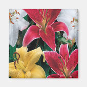 Colorful Flowers Magnet (Voorkant)