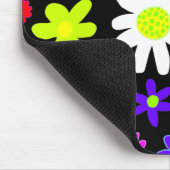 Colorful Flowers Muismat (Hoek)