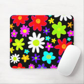 Colorful Flowers Muismat (Met muis)