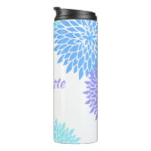 Colorful Flowers Namaste Thermosbeker (Geroteerd rechts)