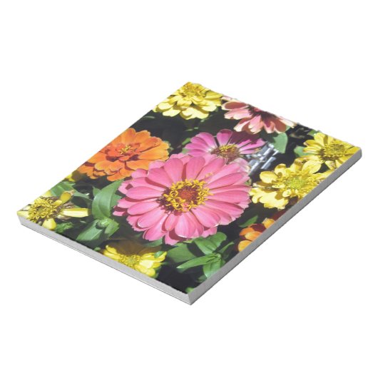 Colorful Flowers Notitieblok (Linkerzijde)