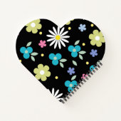 Colorful Flowers Notitieboek (Achterkant)