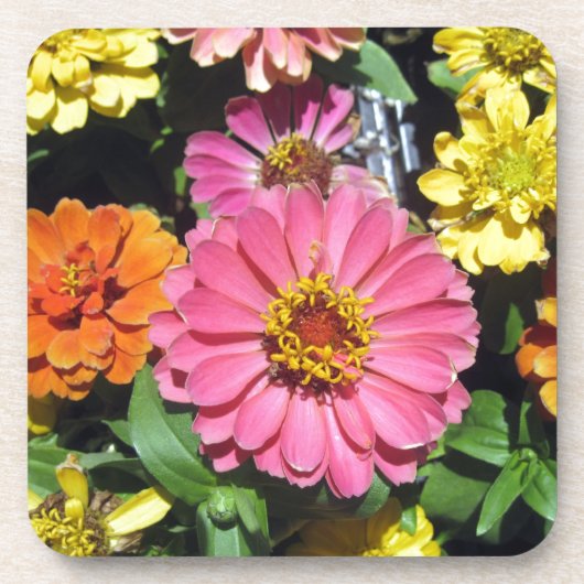 Colorful Flowers Onderzetter (Voorkant)