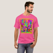 Colorful Flowers Painting. Buy Now T-shirt (Voorkant volledig)