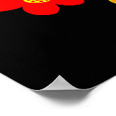 Colorful Flowers Poster (Hoek)