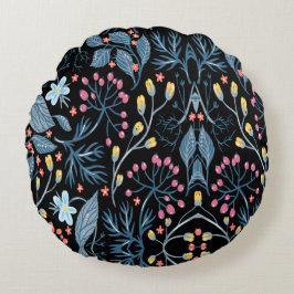 Colorful Flowers Rond Kussen