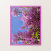 [Colorful Flowers] Roze Lila Syringa Legpuzzel (Verticaal)