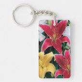 Colorful Flowers Sleutelhanger (Voorkant)